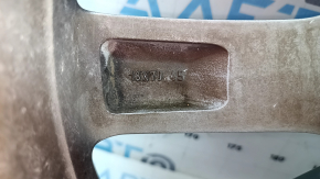 Jantă R18x7J ET45 Mazda 3 19-24 argintie, bordură deschisă la culoare