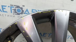 Jantă R18x7J ET45 Mazda 3 19-24 argintie, bordură deschisă la culoare