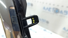 Grilă radiator cromată Volvo XC60 22-23 cu insignă, sub cameră, denivelări, suport rupt, crăpătură în emblemă