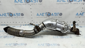Приемная труба с катализатором Mitsubishi Outlander 22-26 2.5, ржавая