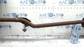 Выпускная трасса в сборе с бочкой Mitsubishi Outlander 22-23 2.5 AWD, ржавая