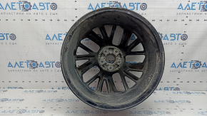 Jantă Mitsubishi Outlander 22-26 R20x8J ET35 neagră și cromată, bordură deschisă la culoare