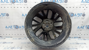 Jantă Mitsubishi Outlander 22-26 R20x8J ET35 neagră și cromată, bordură