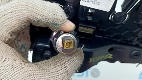 Buzunar consola centrală cu ornamente din lemn de tei liniar Volvo XC60 18-26, crom și brichetă
