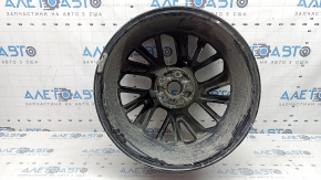 Jantă Mitsubishi Outlander 22-26 R20x8J ET35 neagră și cromată, bordură deschisă la culoare