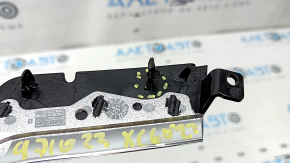 Ornamente consolă centrală Volvo XC60 22-26, negru lucios cu crom, zgârieturi, suport îndoit