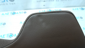 Pernă laterală dreaptă pentru al doilea rând de scaune la Volvo XC60 18-26, piele Nappa, maro, cu lovituri