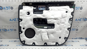 Panou ușă stânga față pentru Hyundai Santa Fe 24-26, gri, cotieră și inserție gri deschis, ornament cromat, zgârieturi