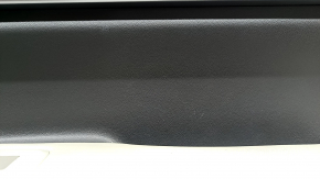 Panou ușă dreapta față Hyundai Santa Fe 2020 2021, gri, cotieră și inserție gri deschis, ornament cromat, zgârieturi