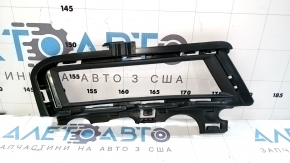 Решетка бампера правая VW Golf 15-17 без хром, под птф