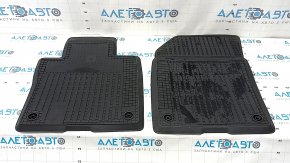 Set covorașe auto pentru Volvo XC60 18-26 cauciuc negru, zgârieturi