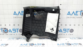Ornament montan spate stânga Hyundai Santa Fe 24-26 gri închis, crăpătură în suport