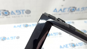 Ornamente panou frontal Volvo XC60 18-26, negru lucios, zgârieturi