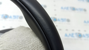 Volan încălzit din piele neagră Volvo XC60 18-23, tip 1, cu lovituri