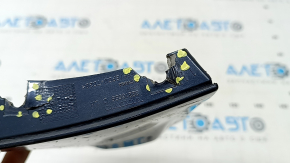 Ornament aripă inferioară stânga față Volvo XC60 18-26, albastru, elemente de fixare rupte