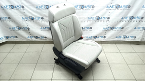 Пассажирское сиденье Hyundai Santa Fe 24-26 с airbag, электро, подогрев, кожа серая, под химчистку