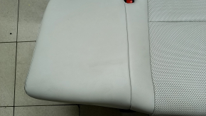 Bancheta stânga spate, rândul 2, Hyundai Santa Fe 2024-2026, cu airbag, piele gri, cu centură și cotieră, electrică, curățabil chimic