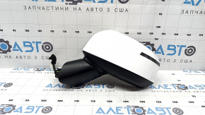 Ansamblu oglindă retrovizoare stânga pentru Hyundai Santa Fe 24-26, 8 pini, alb, încălzit, semnalizator, BSM