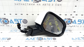 Ansamblu oglindă retrovizoare dreapta pentru Hyundai Santa Fe 24-26, 8 pini, alb, încălzit, semnalizator, BSM