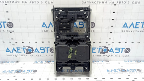Ornamente consolă centrală Hyundai Santa Fe 24-26, gri, uzate, crăpate
