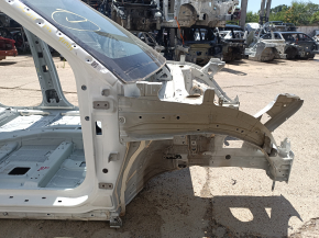 Panou lateral dreapta față pentru caroserie Hyundai Santa Fe 24-26 HEV, alb