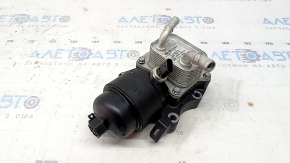 Carcasă filtru ulei motor cu răcitor pentru Hyundai Santa Fe 24-26 HEV