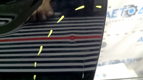 Ansamblu ușă stânga față pentru Ford Fusion mk5 13-20 hybrid energi, fără cheie, cu cod, sticlă triplex, negru G1, bare de protecție, cutată