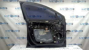 Ansamblu ușă stânga față pentru Ford Fusion mk5 13-20 hybrid energi, fără cheie, cu cod, sticlă triplex, negru G1, bare de protecție, cutată