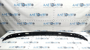 Ornamente bară spate Ford Fusion mk5 13-19 pentru țeavă dublă, negru lucios, suport rupt, elemente de fixare crăpate