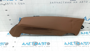 Боковушка 2-го ряда сидений левая Audi A5 F5 20-25 5D кожа коричневая, примята