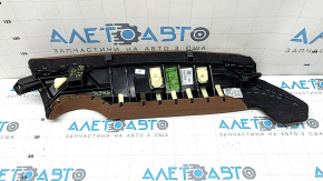 Боковушка 2-го ряда сидений левая Audi A5 F5 20-25 5D кожа коричневая, примята