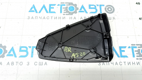 Заглушка обшивки двери багажника правая Audi A5 F5 18-25 5D черная, потерта
