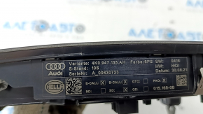 Плафон освещения передний в сборе Audi A5 F5 21-25 5D под панораму, черный