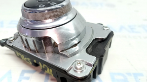 Șaibă schimbător de viteze hibrid Ford Fusion mk5 17-20, plug-in, zgârieturi, crom decojit
