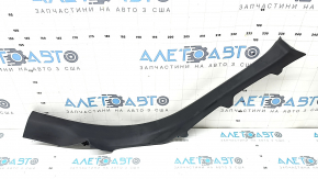 Ornamente prag interior spate dreapta, negru, zgâriat, Audi A5 F5 18-25 5D