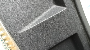 Накладка проема багажника Audi A5 F5 17-25 5D черная, с хромом, царапины, вмятина