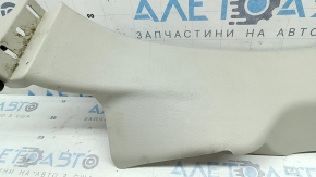 Накладка задней стойки нижняя правая Ford Fusion mk5 17-20 серая, под чистку
