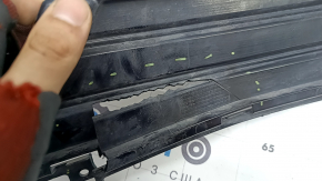 Structura grilei inferioare a barei față Ford Fusion mk5 17-18, crăpată