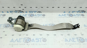 Centură de siguranță spate stânga pentru Ford Fusion mk5 17-20, gri, curățabilă chimic