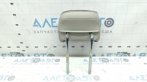 Подголовник 2 ряда левый Ford Fusion mk5 17-19 кожа Platinum, кожа, серый