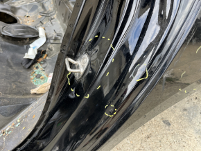 Aripă spate stânga Audi A5 F5 18-25 5D pe caroserie, neagră, lovită