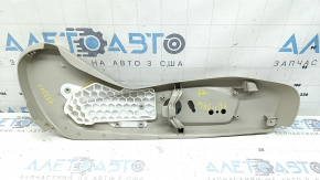 Накладка управления водительским сиденьем Ford Fusion mk5 17-20 серая, под чистку