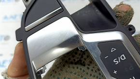 Capac schimbător Audi A5 F5 17-25, negru, zgârieturi, crestături pe crom