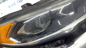 Ansamblu far dreapta față pentru Ford Fusion mk5 17-20 LED, cu DRL, polizabil, ciobit