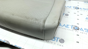 Pernă banchetă spate, rândul 2, dreapta, Hyundai Santa Fe 24-26, piele gri, perforată, electrică, curățabilă chimic