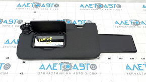 Vizor stânga pentru Subaru Forester 25-26 fără cârlig, negru