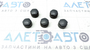 Capace de roată (5 buc.) pentru Audi A5 F5 18-25 gri