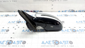 Ansamblu oglindă retrovizoare stânga pentru Mercedes W213 E 17-23, 10+8+2+2 pini, semnalizare, încălzită, iluminare din spate, antiorbire automată, BSM, argintiu
