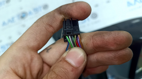 Ansamblu oglindă retrovizoare stânga pentru Mercedes W213 E 17-23, 10+8+2+2 pini, semnalizare, încălzită, iluminare din spate, antiorbire automată, BSM, argintiu