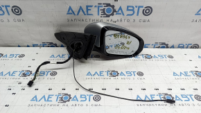 Ansamblu oglindă retrovizoare dreapta pentru Mercedes W213 E 17-23, 8+8+2 pini, semnalizare, încălzită, iluminare spate, BSM, argintiu